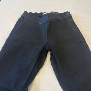 Levi’s 710 super skinny black jeans size 25, side zip Levi’s sexiest jeans!